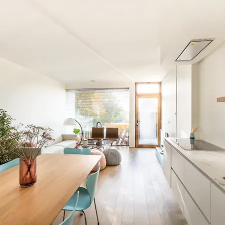 Hout - Architectenwoning Met Grote Panorama Tuin - Design Hot Tub Optioneel Herk-de-Stad
